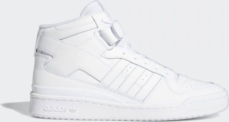 adidas Originals Forum Mid Schoenen Cloud White/Cloud White/Cloud White Heren