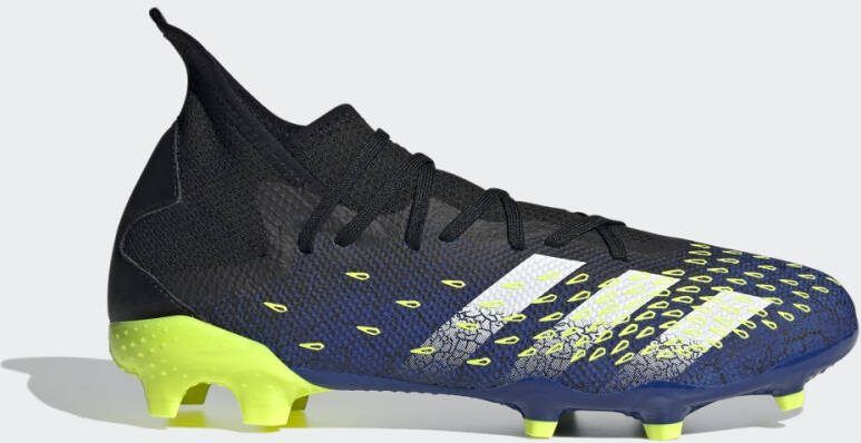 adidas Performance Predator Freak.3 FG Sr. voetbalschoenen zwart/wit/geel