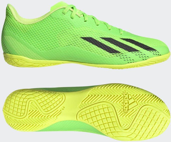 adidas X Speedportal .4 IN Game Data Groen/Zwart/Geel