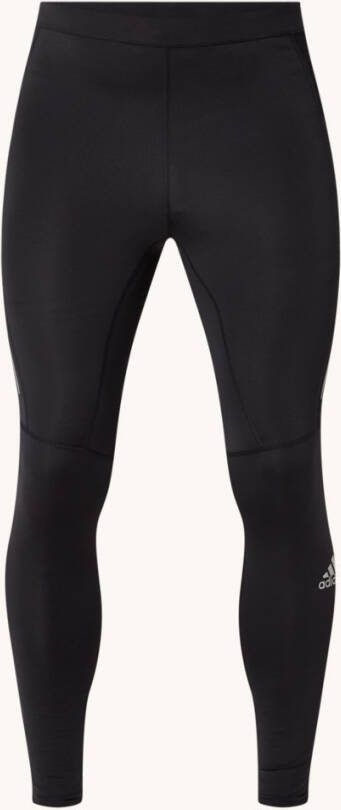 Adidas Performance hardlooptight zwart/reflecterend zilver