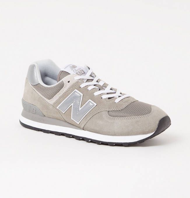 New Balance 574 sneaker met nubuck details