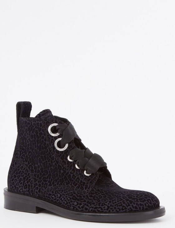 Zadig&Voltaire Laureen veterschoen van suè, de