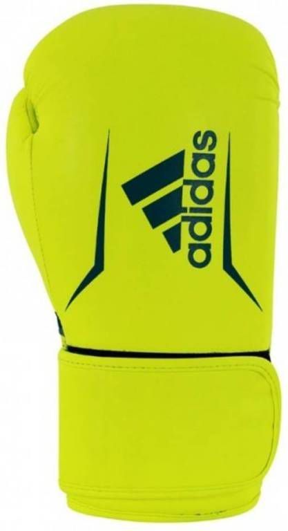 Adidas Speed 100 Bokshandschoenen Geel/blauw 12 Oz