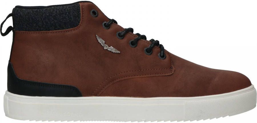 PME Legend Lexing T sneakers cognac Imitatieleer