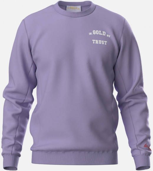 In Gold We Trust The Slim 2.0 casual sweater heren