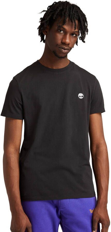 Timberland Slim T shirt met ronde hals Dunstan River