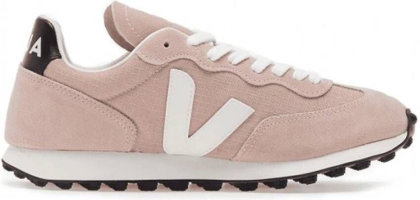 Veja Rio Branco sneaker met leren en suède details
