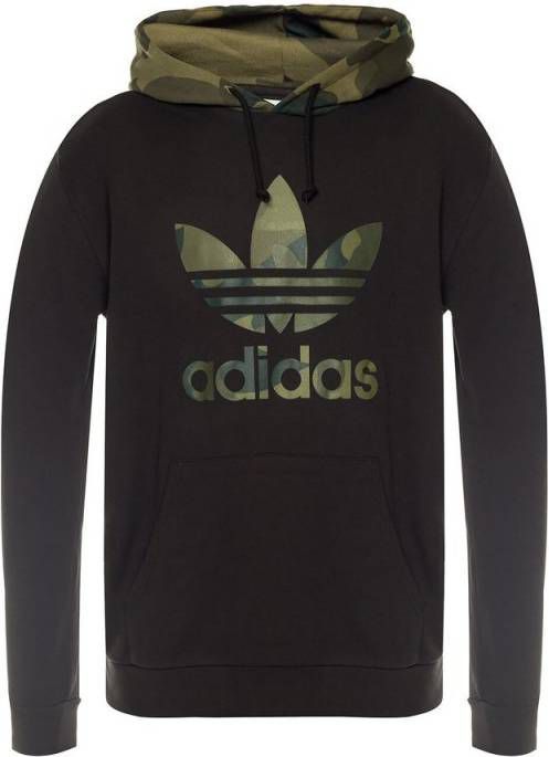 adidas Originals hoodie zwart/camouflageprint