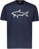 PAUL & SHARK T Shirts , Blauw, Heren online kopen