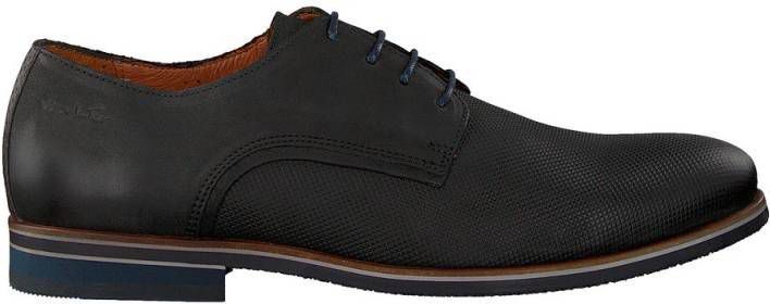 Van Lier 1955626 nubuck veterschoenen antraciet
