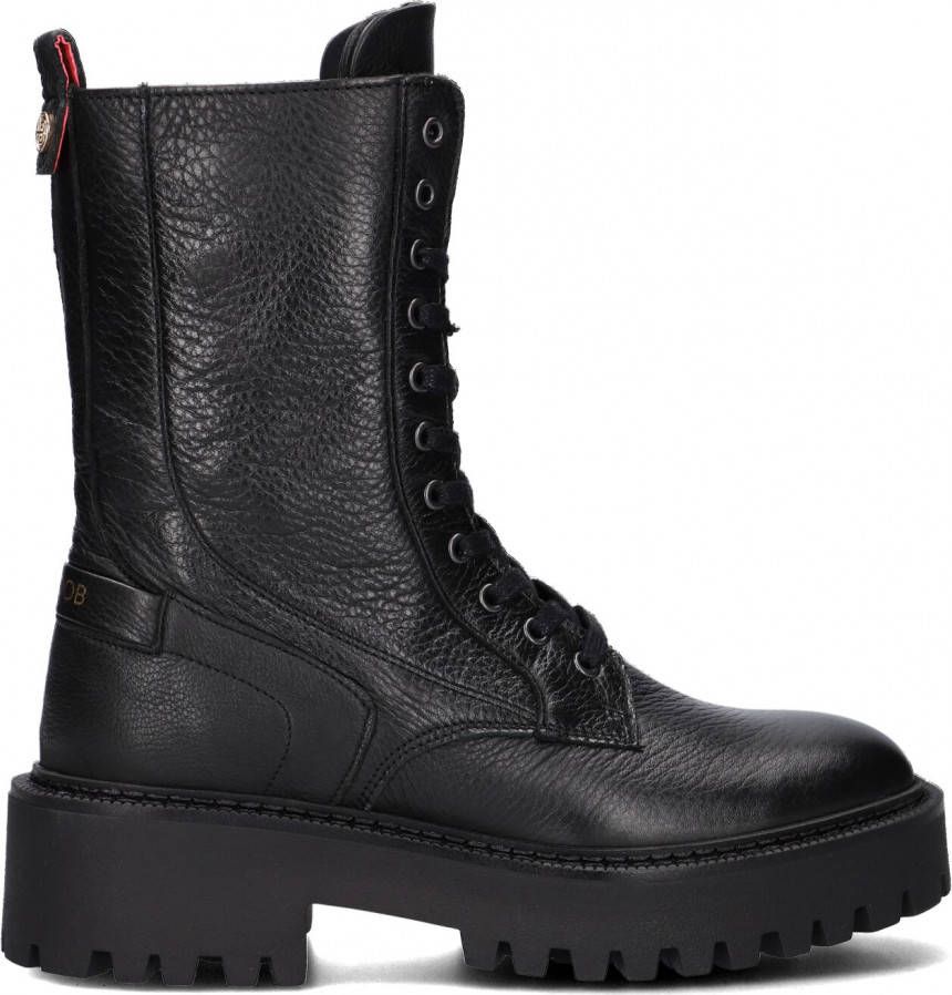 Haboob Zwarte Enkellaarsjes P7337