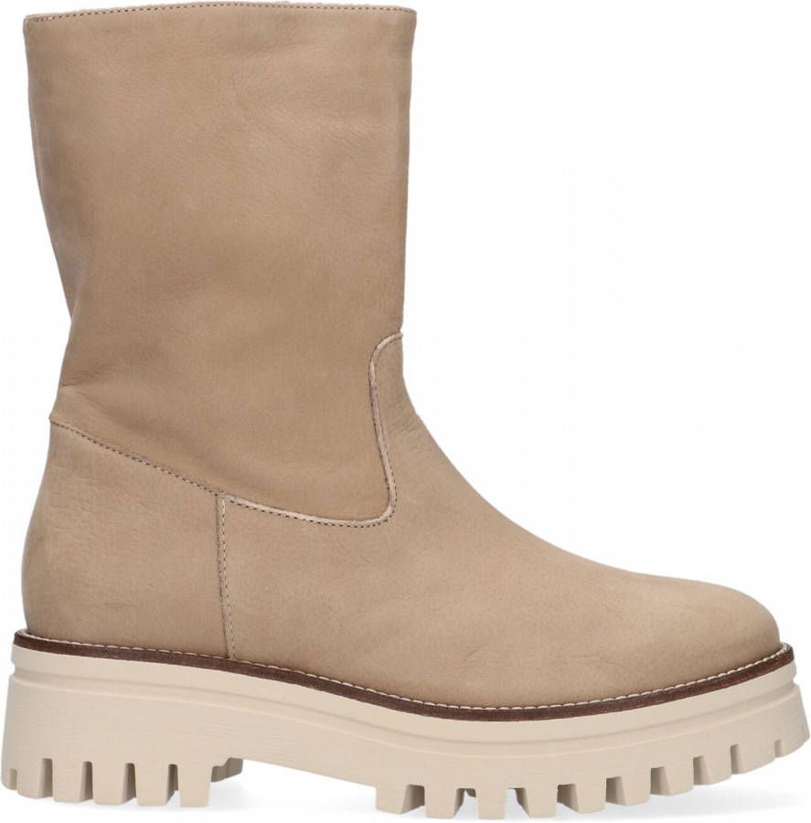 Notre-V Beige Notre V Enkelboots 9030