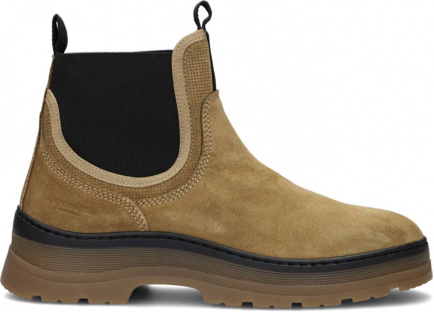 Scotch & Soda Beige Enkelboots Maffei