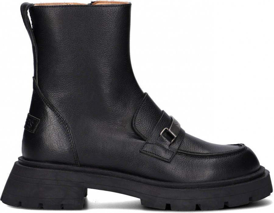 Shabbies Zwarte Enkelboots 182020409