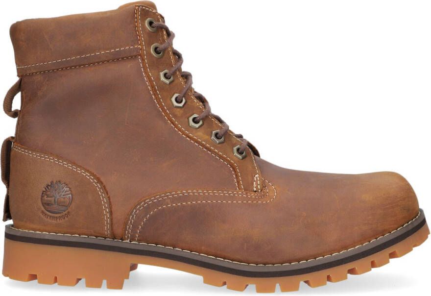 Timberland Veterboots Rugged WP II 6 in Plain Toe Boot Bruin