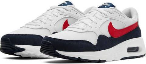 Nike air max sc sneakers wit/rood heren