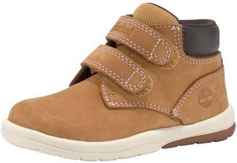 Timberland Toddle Tracks Hook&Loop Boot Wheat Nubuck , Geel, Heren