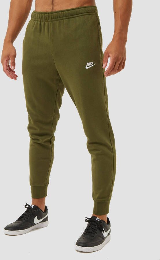 Nike Foundation Cuffed Fleece Pants Heren Rough Green/Rough Green/White Heren