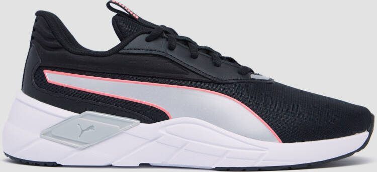 Puma lex sportschoenen zwart/zilver dames