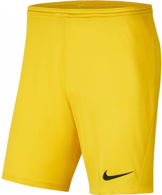 Nike Dry Park III Voetbalbroekje Geel