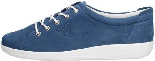Ecco Soft 2 Sneaker Dames Blauw