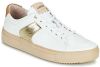 Blackstone Vl57 White Pale Gold Lage Sneaker , Wit, Dames online kopen