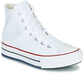 Converse Chuck Taylor All Star Lift Hi basisschool Schoenen White Textil, Leer