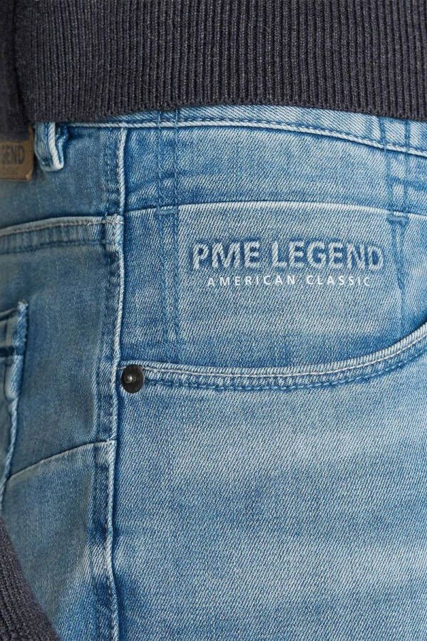 PME Legend Herren Jeans Nightflight Bright Regular Fit , Blauw, Heren