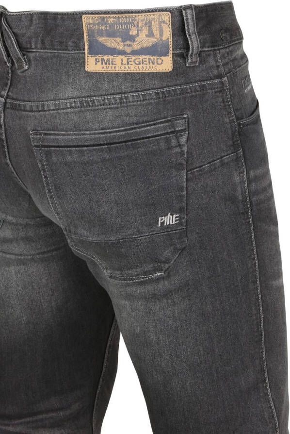 PME Legend Herren Jeans Legend Nightflight Regular Fit , Grijs, Heren