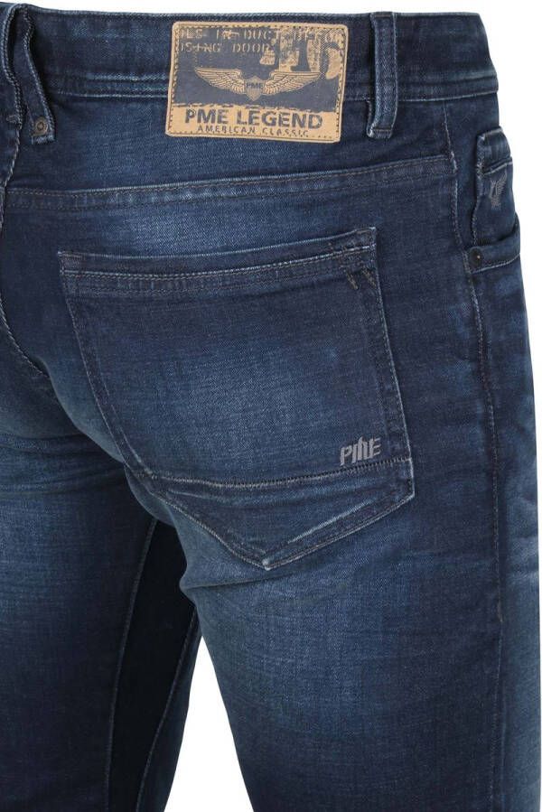 PME Legend slim fit jeans Tailwheel met biologisch katoen dark denim