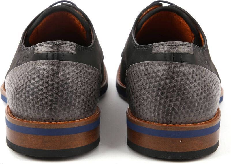 Van Lier Veterschoenen & Veterboots Zwart Heren