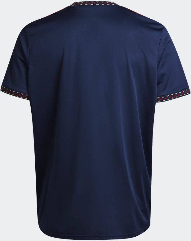 Adidas Ajax Amsterdam 22/23 Uitshirt Team Navy Blue 2 Heren