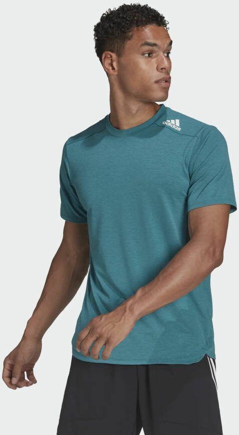 Adidas M d4t letgea t shirt , Blauw, Heren