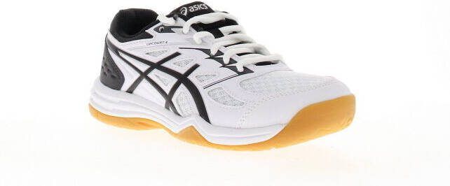 ASICS Upcourt 4 ps Upcourt 4 gs zaalsportschoenen wit/zwart kids