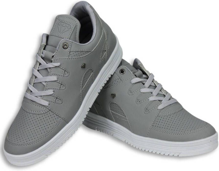 Lage Sneakers Cash Money Schoenen Sneaker Low States Grey White -