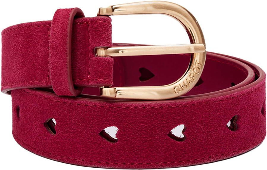 Fabienne Chapot Knip het uit hartgordel aubergine roze , Roze, Dames