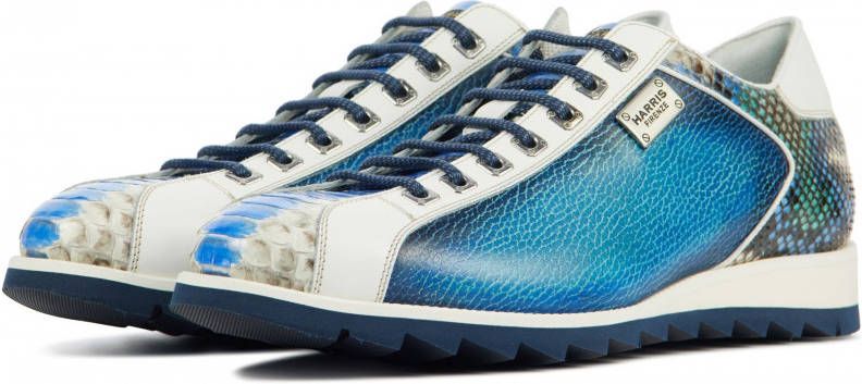 Harris Heren leren heren sneakers 2817 pyth