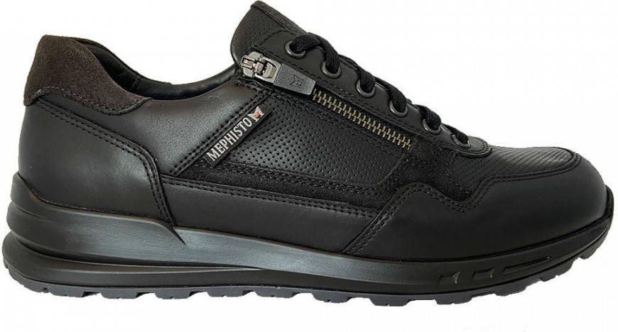 Mephisto Bradley Veterschoen Heren Zwart