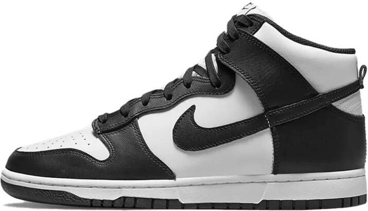 Nike Dunk High Black White(2021)Nike, Zwart, Heren