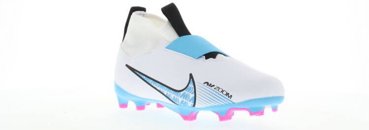 Nike Air Zoom Mercurial Superfly 9 Academy MG Blast Wit/Blauw/Roze Kinderen