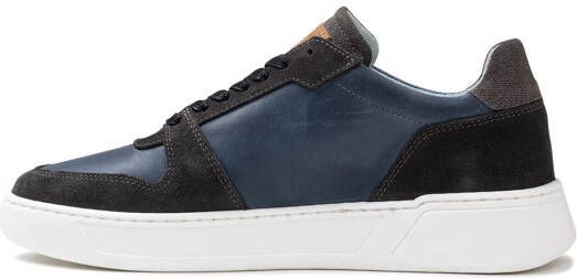 PME Legend Freightman Sneakers blauw Imitatieleer