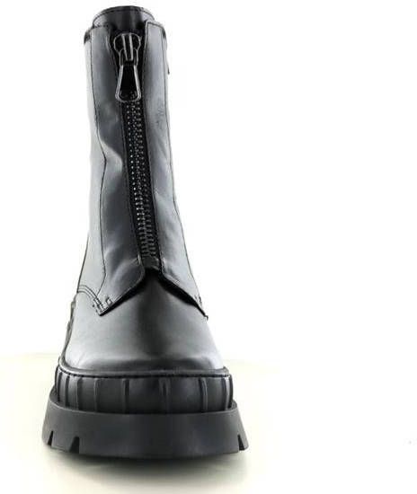 PS Poelman Nora leren enkelboots zwart