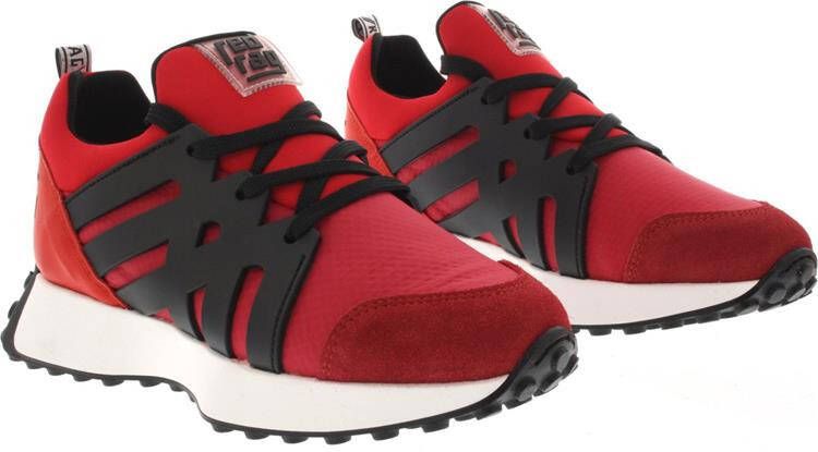 Red-Rag Rode Red Rag Lage Sneakers 13605