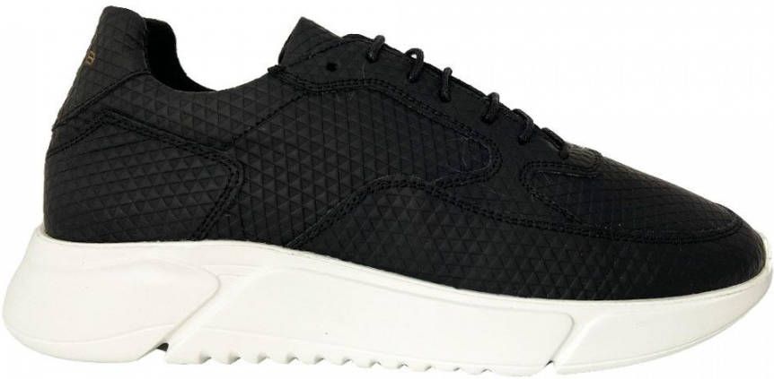Rehab Zwarte Lage Sneakers Hedley Triangle