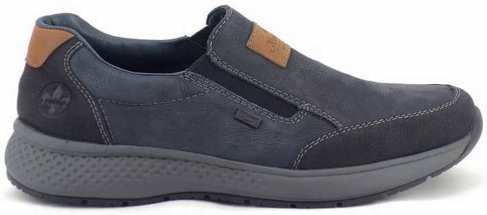 Rieker instapper B7654 02 shoes , Blauw, Heren