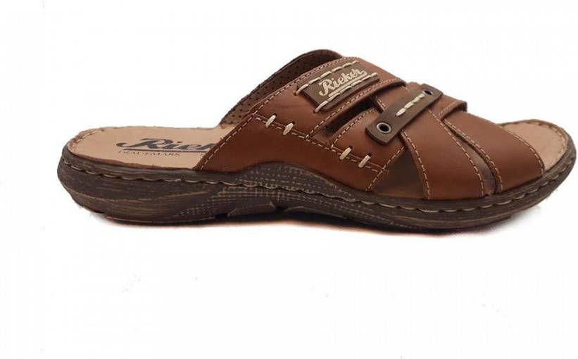 Rieker Heren Kruisband Slipper