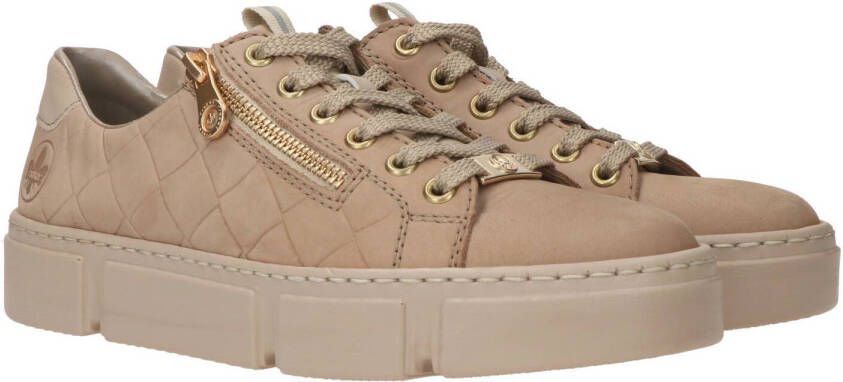 Rieker Sneakers beige Synthetisch