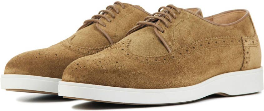 Stefano Lauran Heren leren heren veterschoenen s3037min