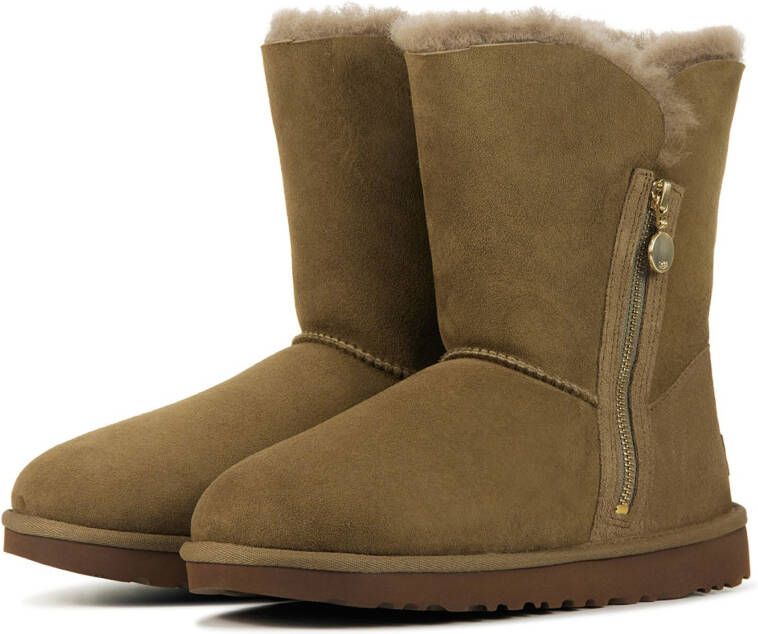 ugg Australia Dames leren dames enkellaarsjes 1112480