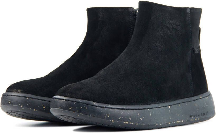 Woden Dames leren dames enkellaarsjes abbi suede